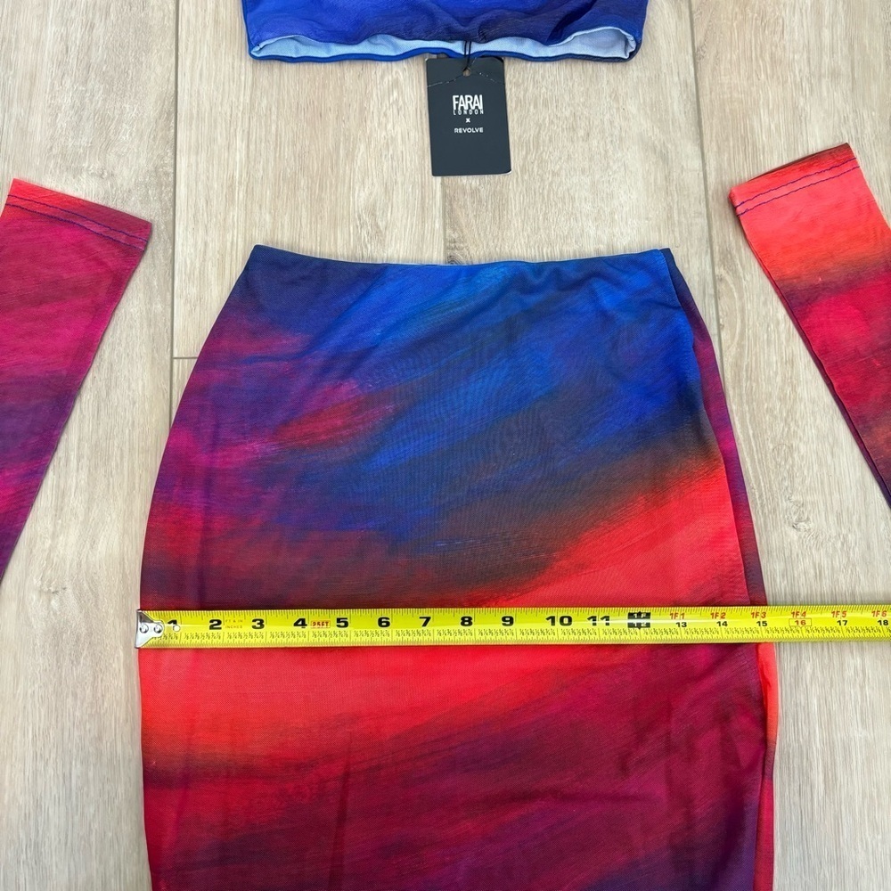 Farai London X Revolve Leila Set In Sunset Dream — image 8 of 8